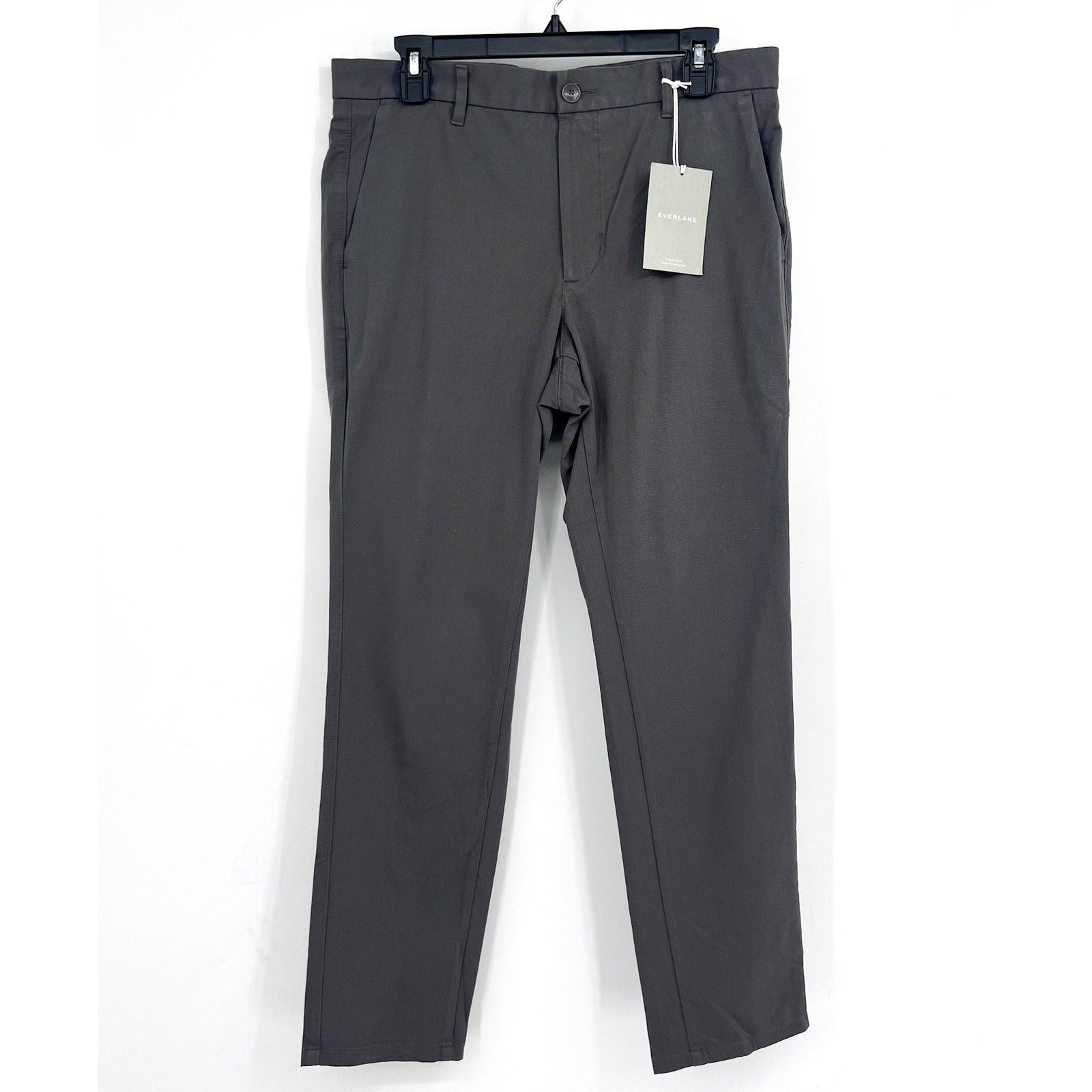 EVERLANE UNIFORM Men's The Performance Chino 29x30 Slate Grey Stretch Pants NWT