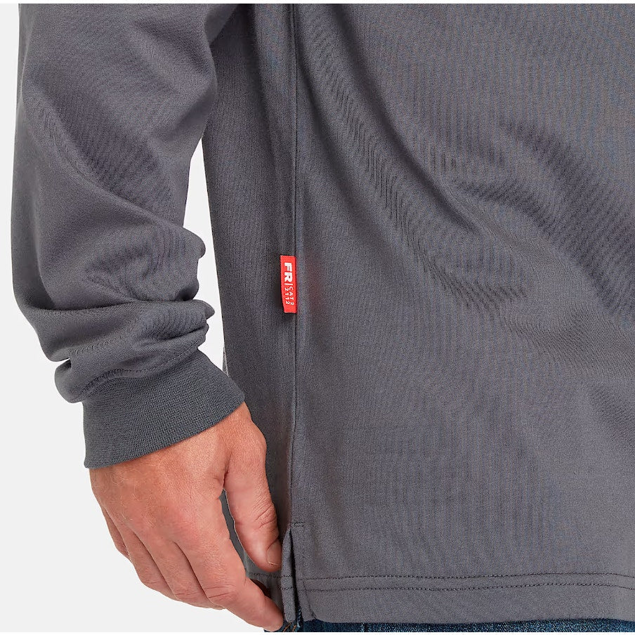 TIMBERLAND PRO Mens Cotton Core Flame-Resistant LS T-Shirt Large Gray NWT