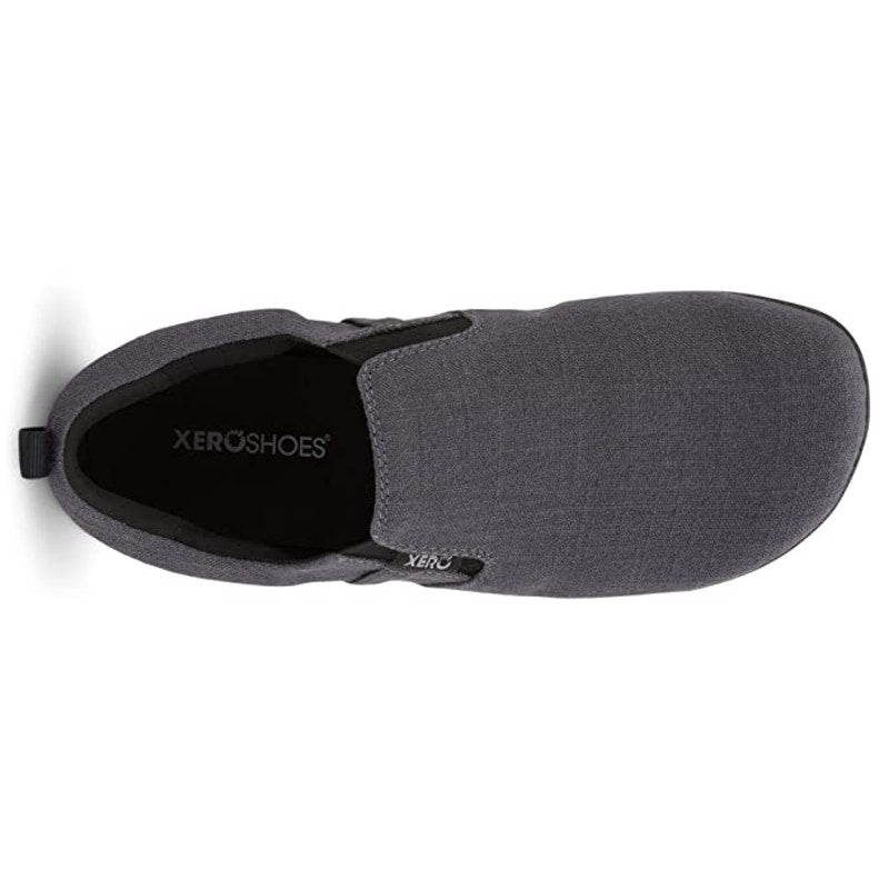 Xero Mens Aptos Slip On Sneakers US 9.5 EU 42.5 Grey Lightweight Hemp Canvas NIB