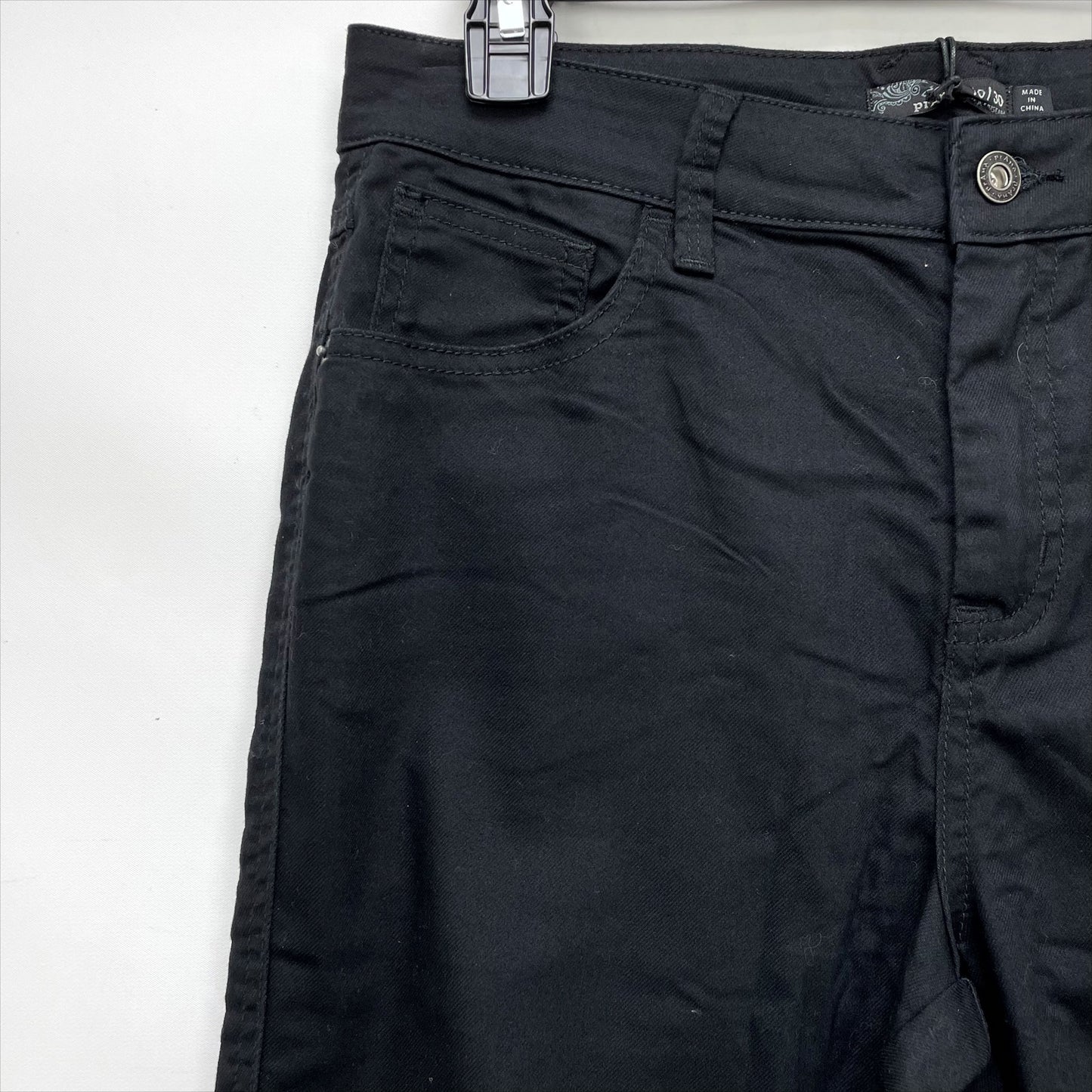 prAna Women's Oday Skinny Jeans Black 2 SHORT