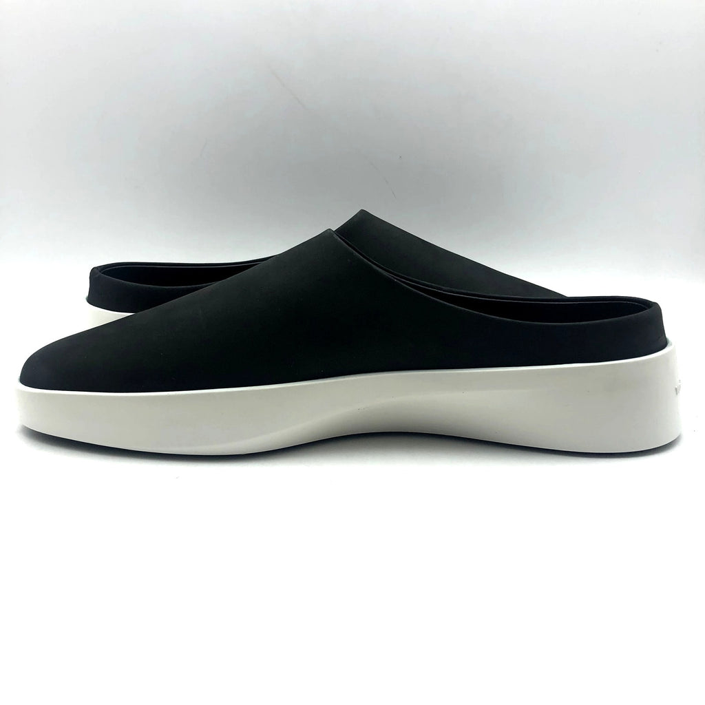 Wolf & Shepherd Cruise Mule Slip On Shoes Mens 7.5 Womens 9 Black Leather NIB