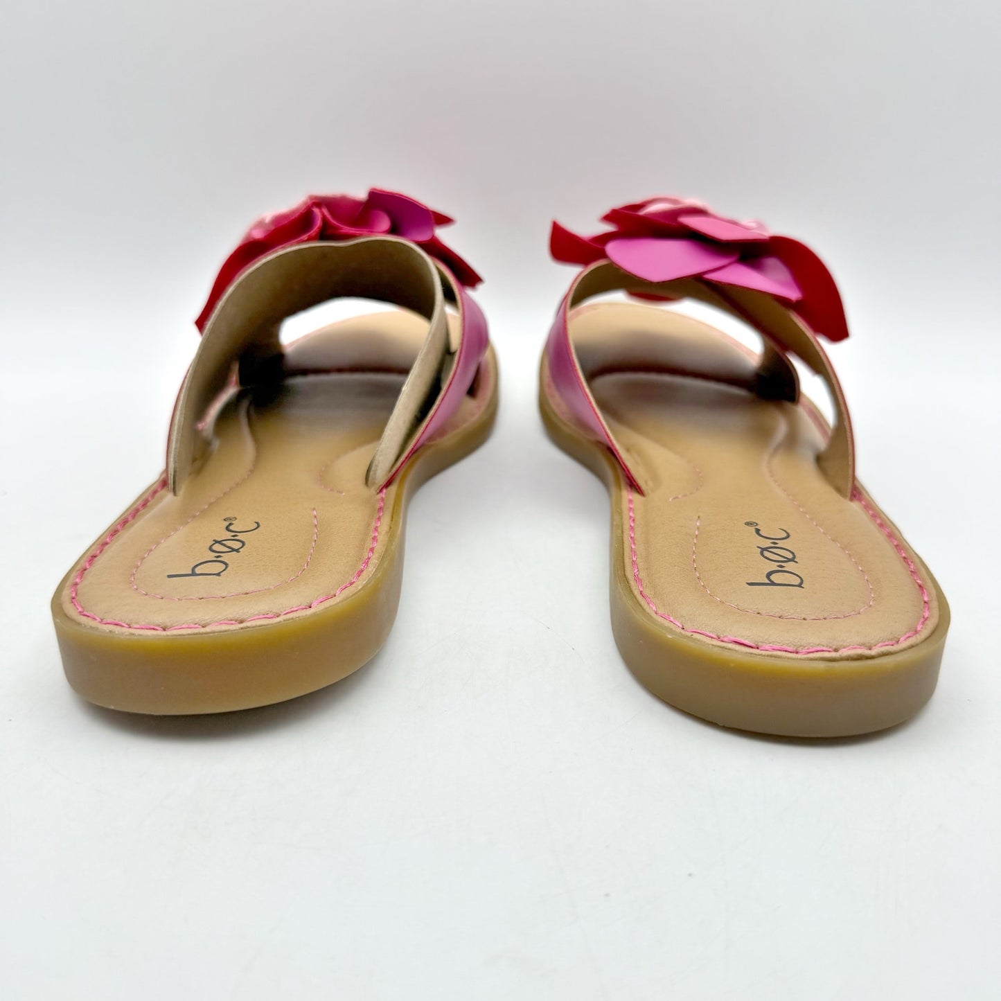 B.O.C. Born Concept Kasia Sandals US 9 M EU 39.5 Pink Slip On NIB