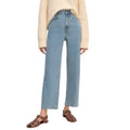 EVERLANE Women's The Way-High Jeans Size 28R US 6 Light Indigo Blue Denim NWT