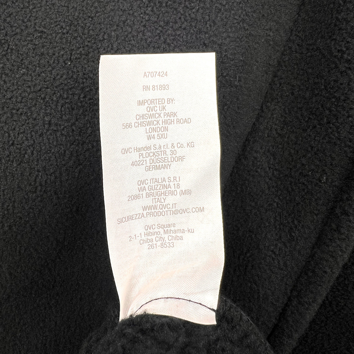 DENIM & CO. Women's Fleece Bonded Sherpa Jacket Medium Petite Black NWOT