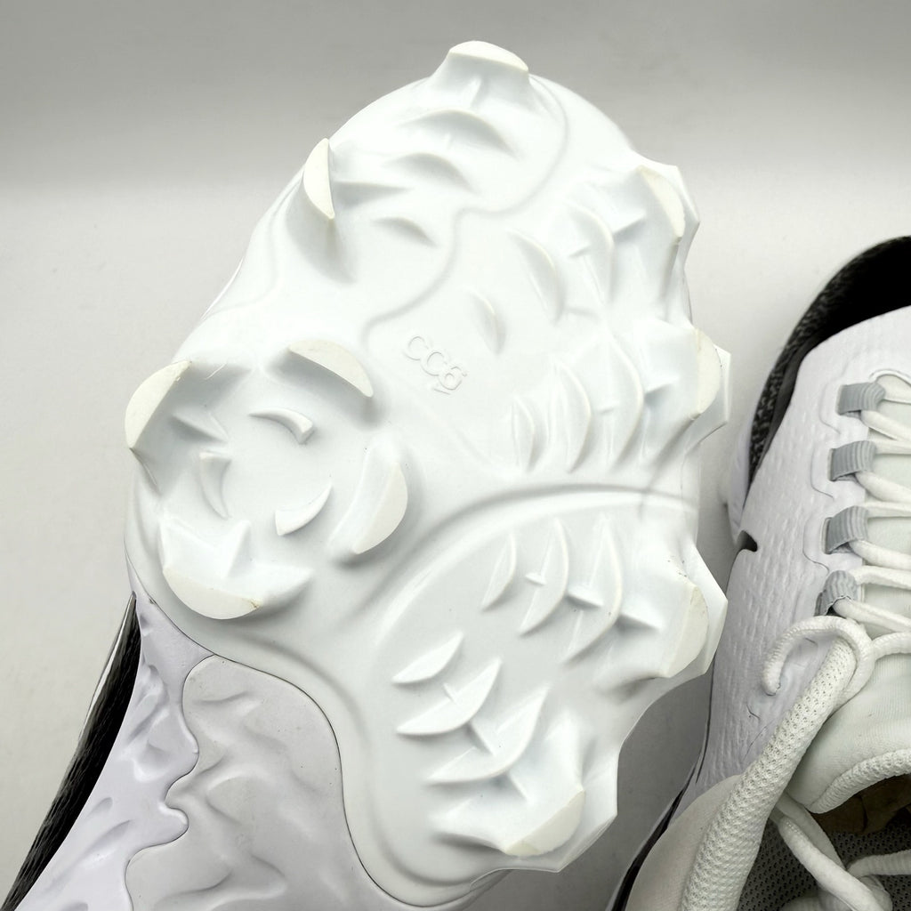 Nike Mens Alpha Huarache Elite 4 Low MCS Baseball Cleats US 14 White FD6255 NWOB