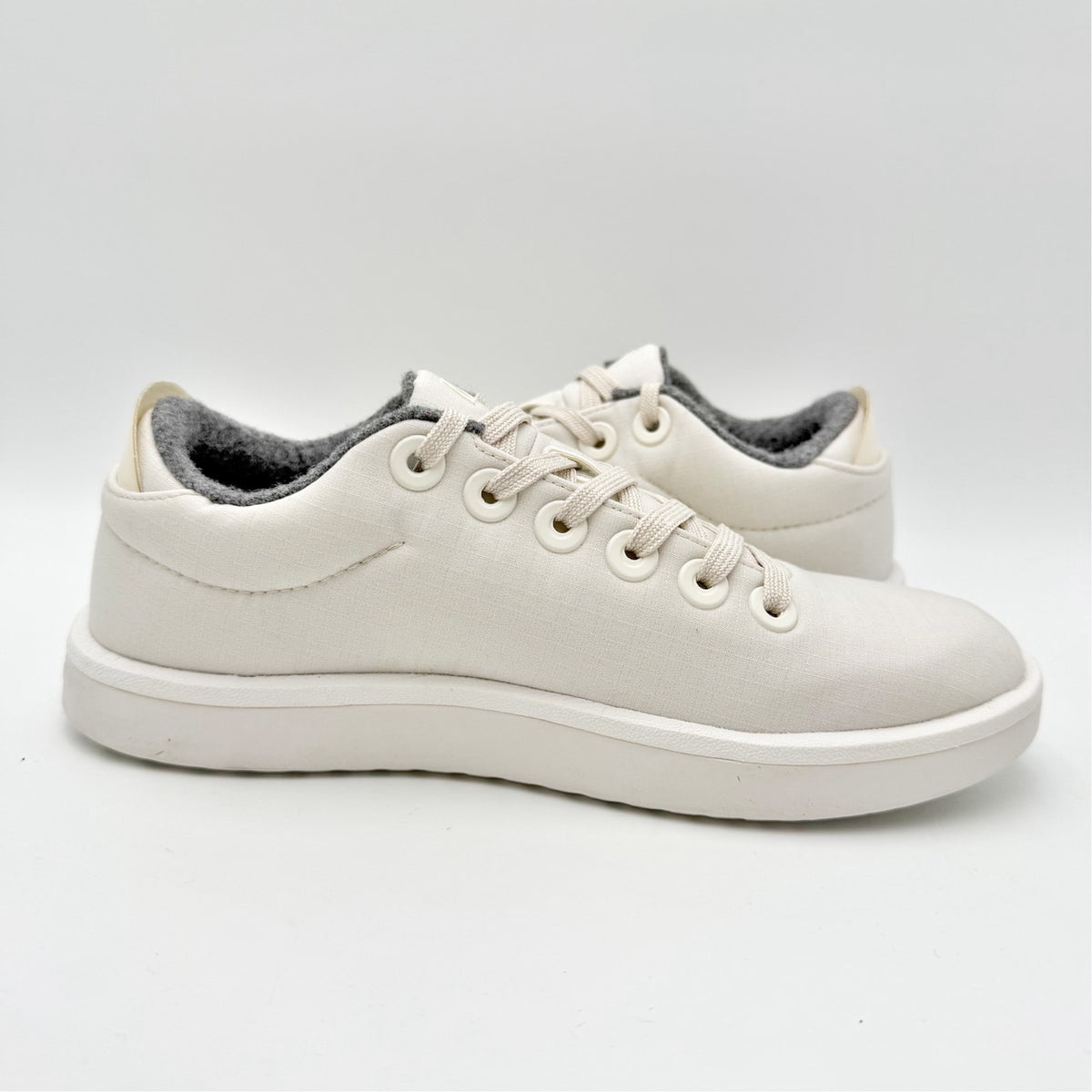 AllBirds Womens Piper Casual Sneakers Size 9 EU 39 White Merino Wool Woven NIB