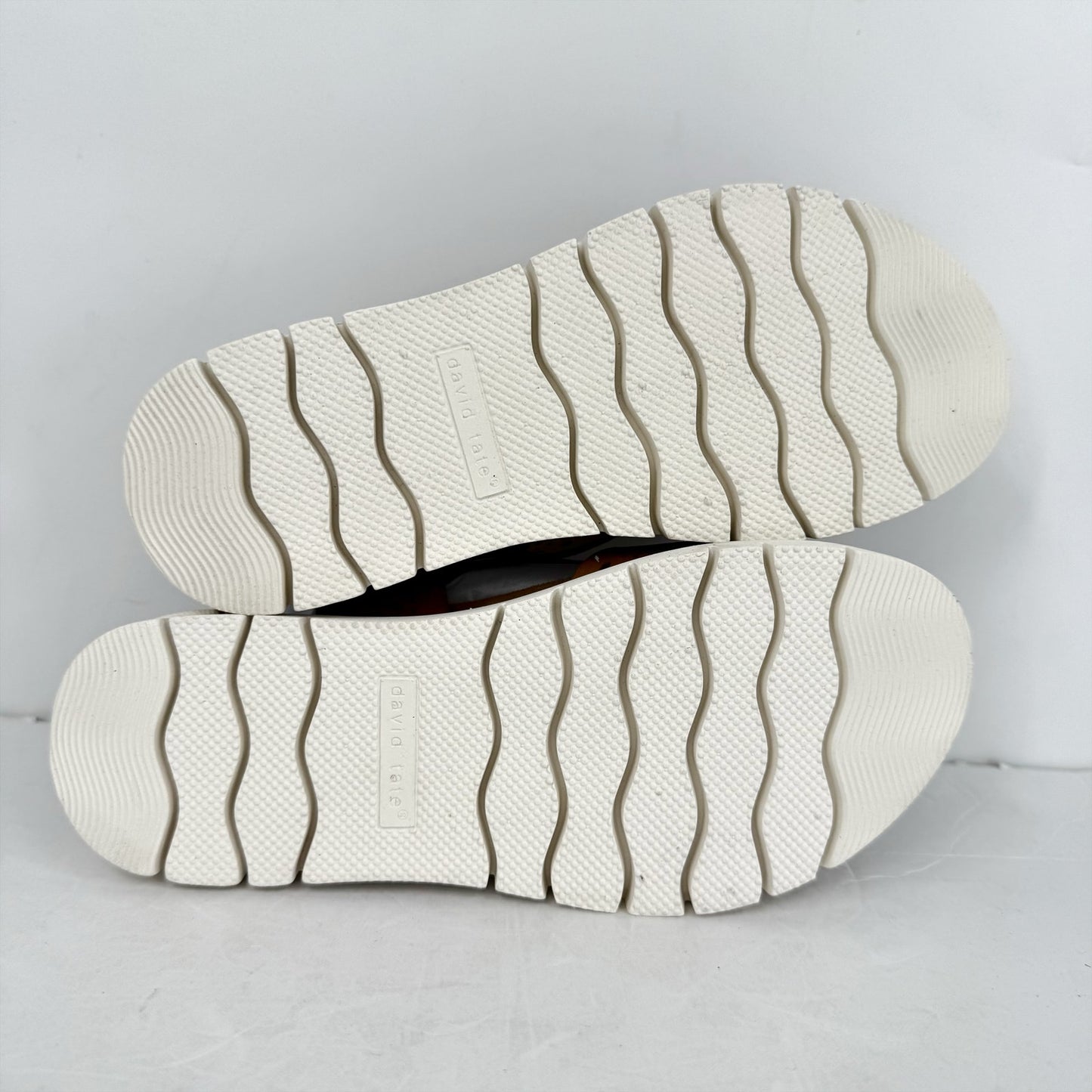 David Tate Womens Mindy Wedge Sandal US 5 M Dark Brown Leather NIB