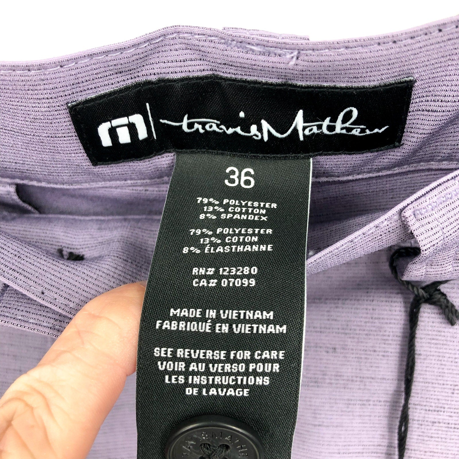 TRAVIS MATHEW Men's Switchbox Hybrid 9" Shorts Large Purple Mulled Grape NWT