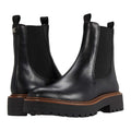 Sam Edelman Women Laguna Ankle Chelsea Boot US 7.5 Black Leather Waterproof NWOB