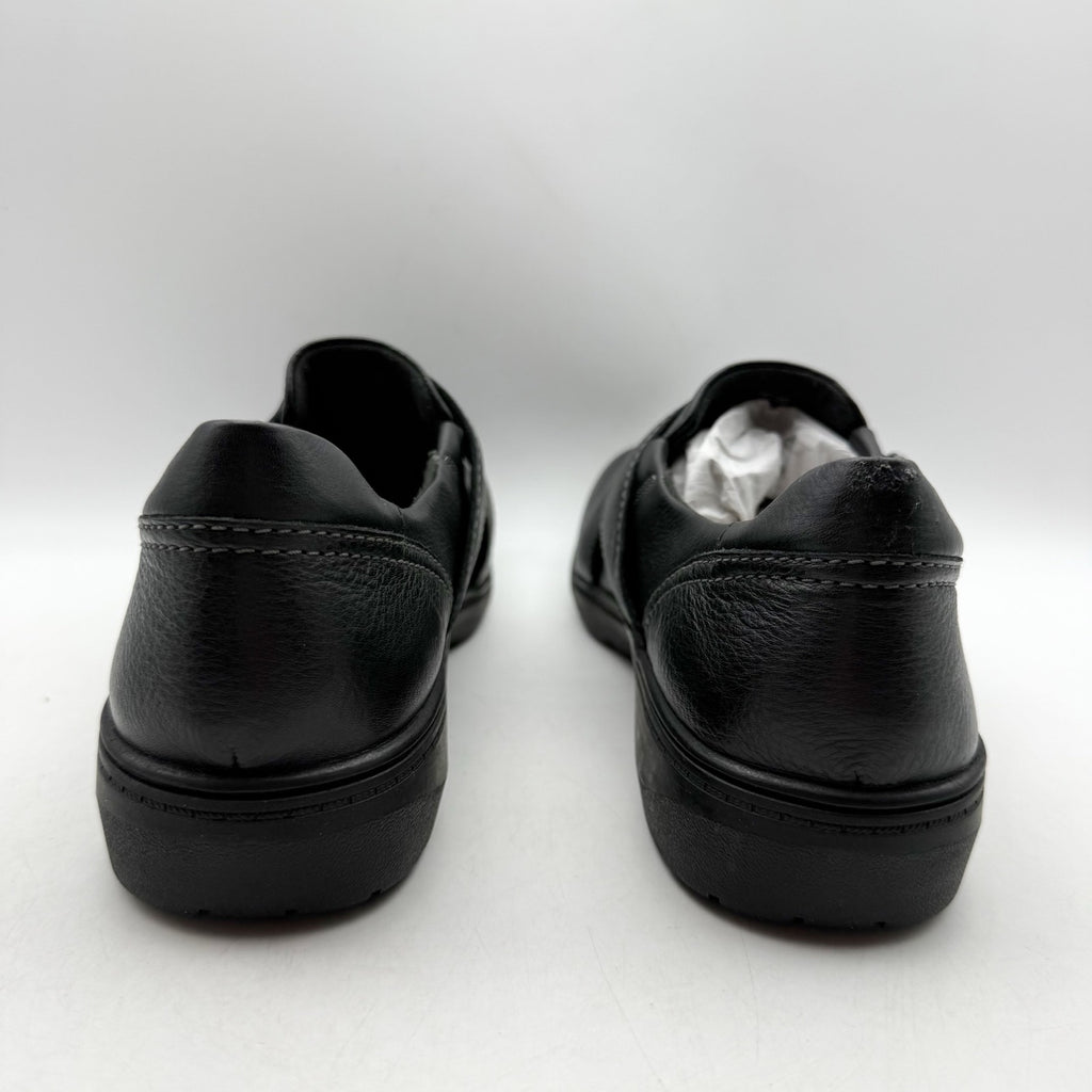 Clarks Womens Carleigh Jazz Shoes US 11 M EU 42.5 Black Leather NWOB