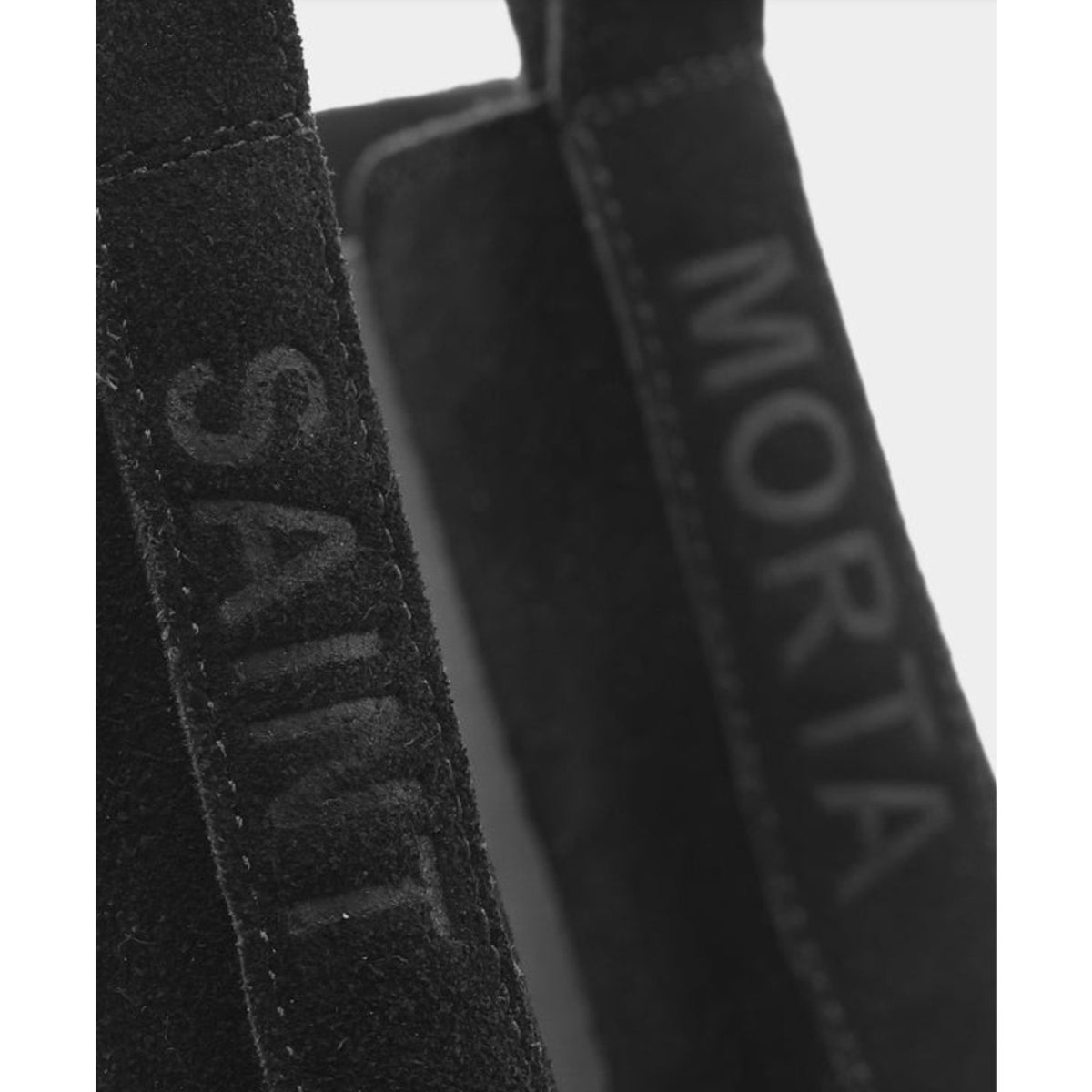 Saint Morta Men's Nomad Pointy Toe Chelsea Boots Size 8 EU 42 Black Suede NIB