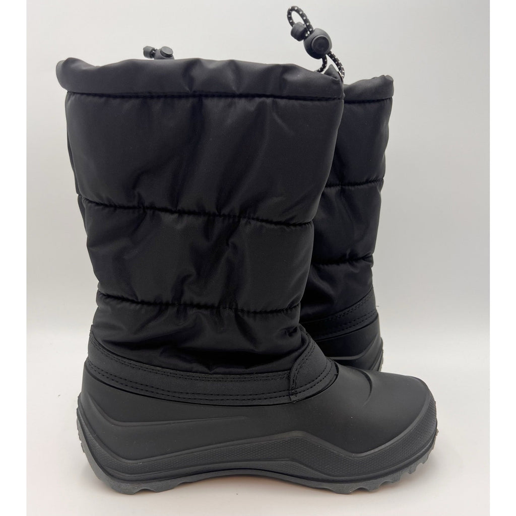 Kamik Big Kids Snowcozy Winter Boots Size 6 EU 38 Black Waterproof NIB