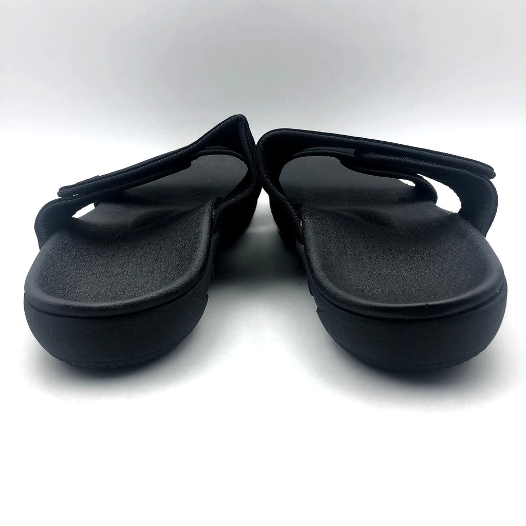 Spenco Womens KHOLO NUEVO Comfort Slide Sandals Size 9.5B Black NWT