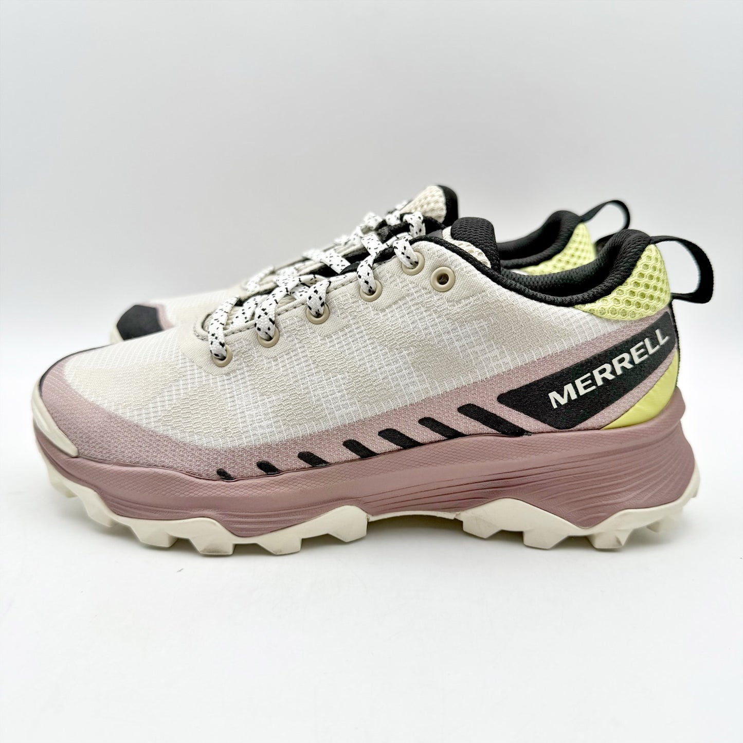 Merrell Womens Speed Eco Sneakers US 5 M EU 35 White Blush Athletic NWOB