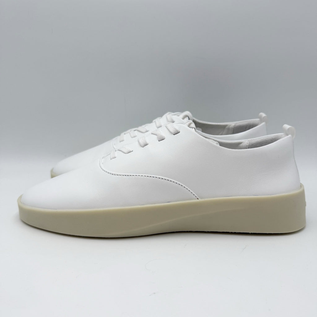 Wolf & Shepherd Cruise Lace Up Sneakers Mens 8 Womens 9.5 White Leather NIB