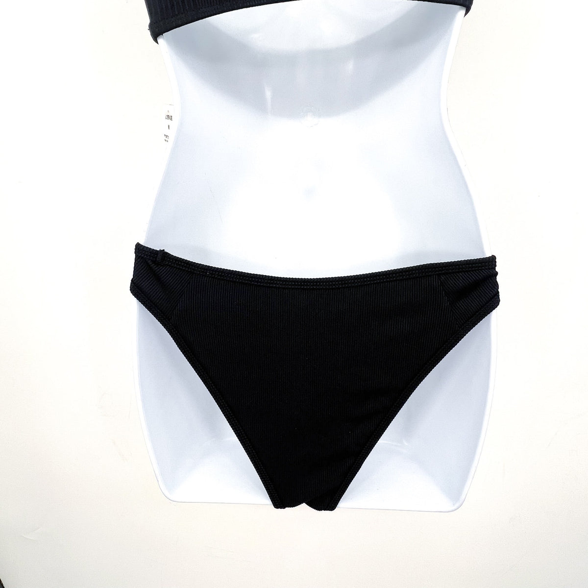L*SPACE Bikini Siren Top & Dominic Bottom Bitsy Medium Black NWT