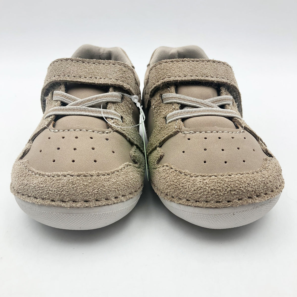 Stride Rite Baby Toddler Boys SM Waverly Sneakers Size 3 Walnut Brown NIB