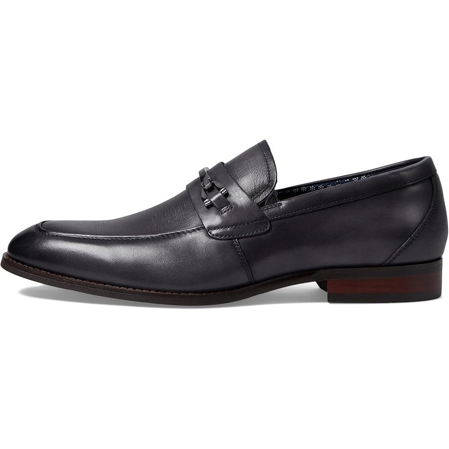 Stacy Adams Mens Kaylor Penny Slip-On Loafer US 11 M EU 44 Gray Leather NIB