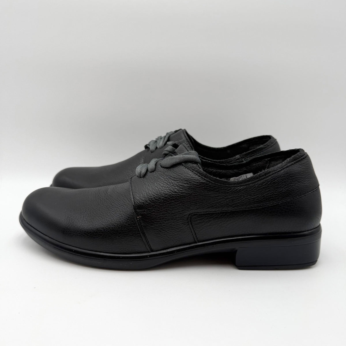 Naot Womens Blizzard Oxford Shoes Size 9 EU 40 Black Leather NWOB