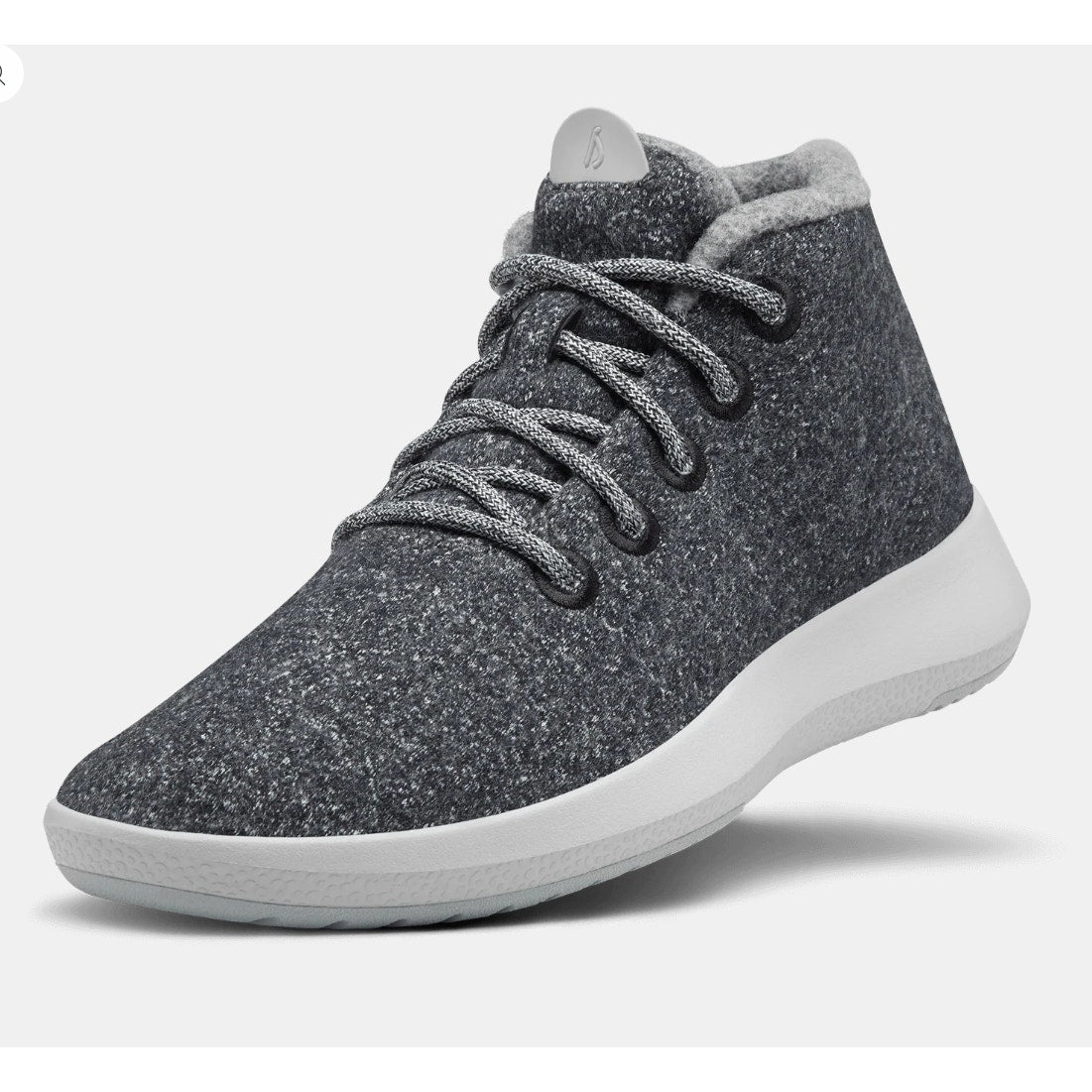 AllBirds Women's Wool Runner-up Mizzle High Top Size 5 Grey NWB