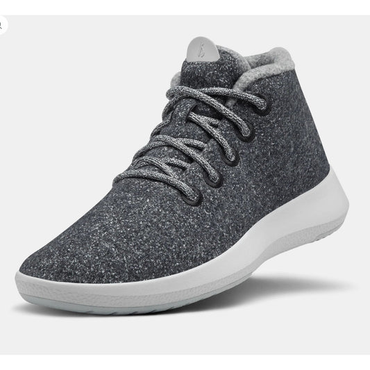 AllBirds Women's Wool Runner-up Mizzle High Top Size 5 Grey NWB