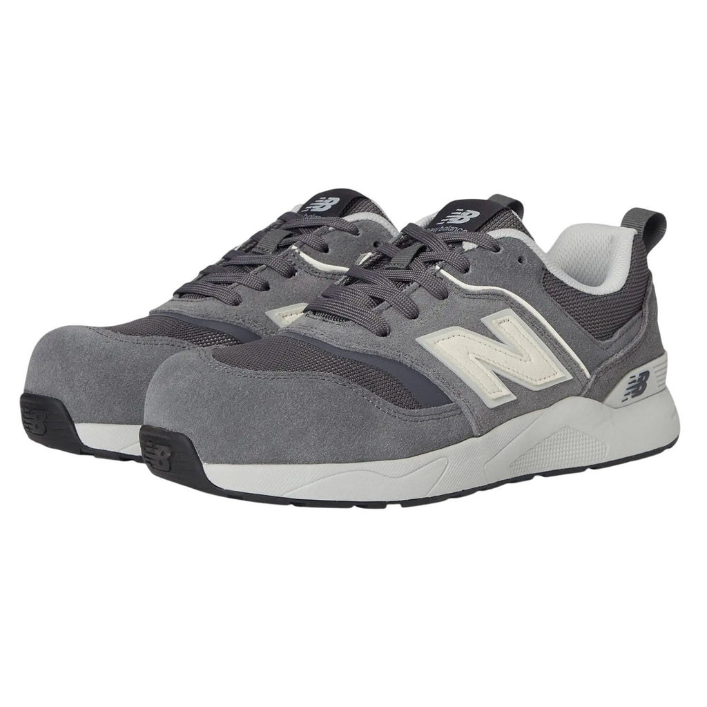 New Balance Mens Elite Lite Work Sneakers Size 9.5 EU 43 Grey White CT SR NIB