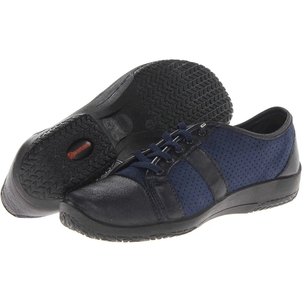 Arcopedico Womens Leta Shoes EU 43 US 12 B Blue Black Lace Up NIB