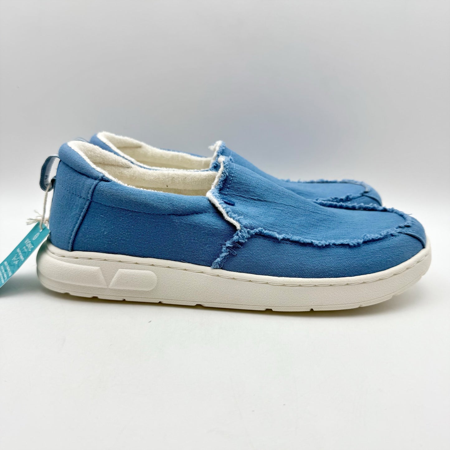 Vionic Beach Seaview Mens Laceless Casual Slip-on Sneakers US 8.5 M Blue NWOB