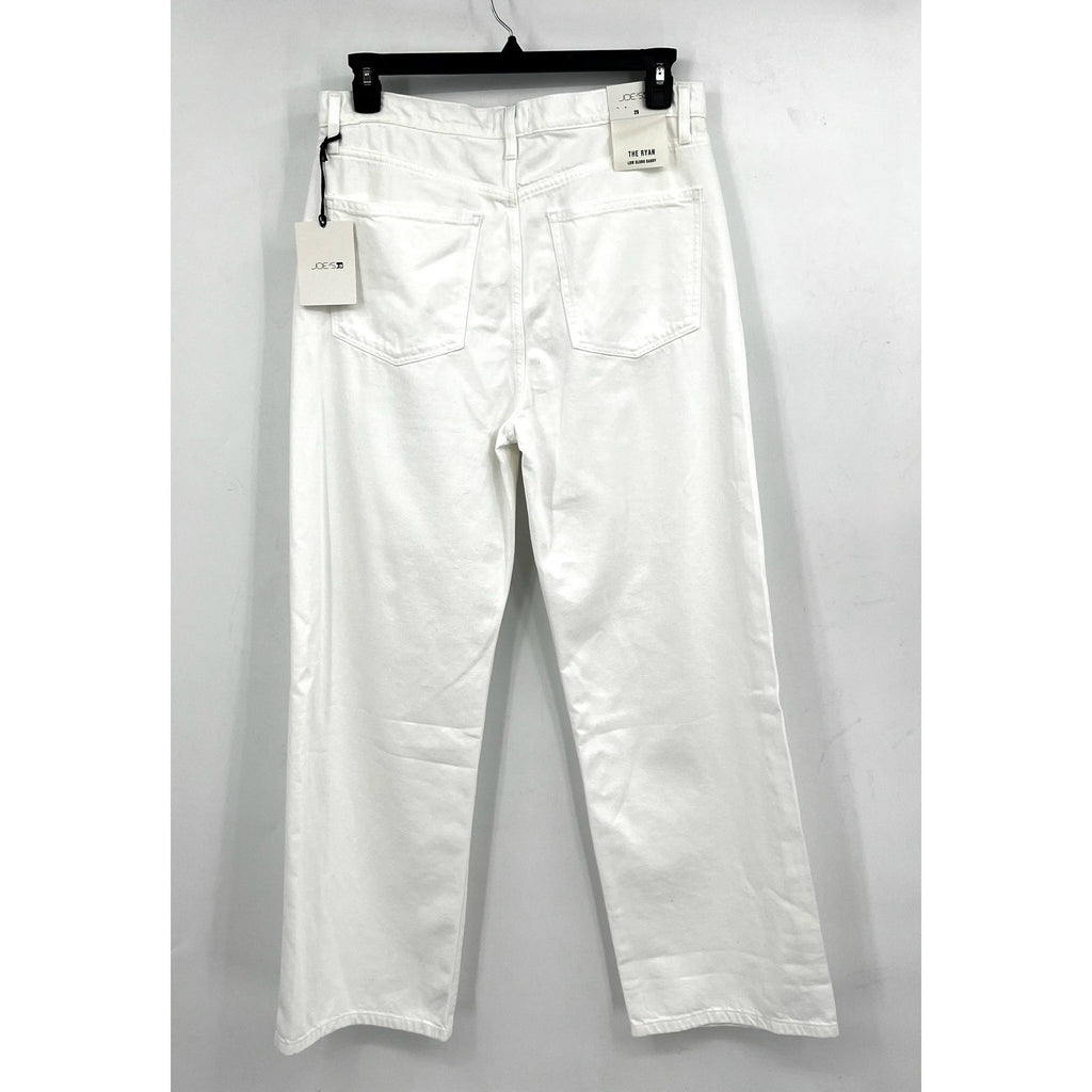 JOE'S JEANS Womens Ryan Low Slung Baggy Jeans Size 29 US 8 White Rigid NWT