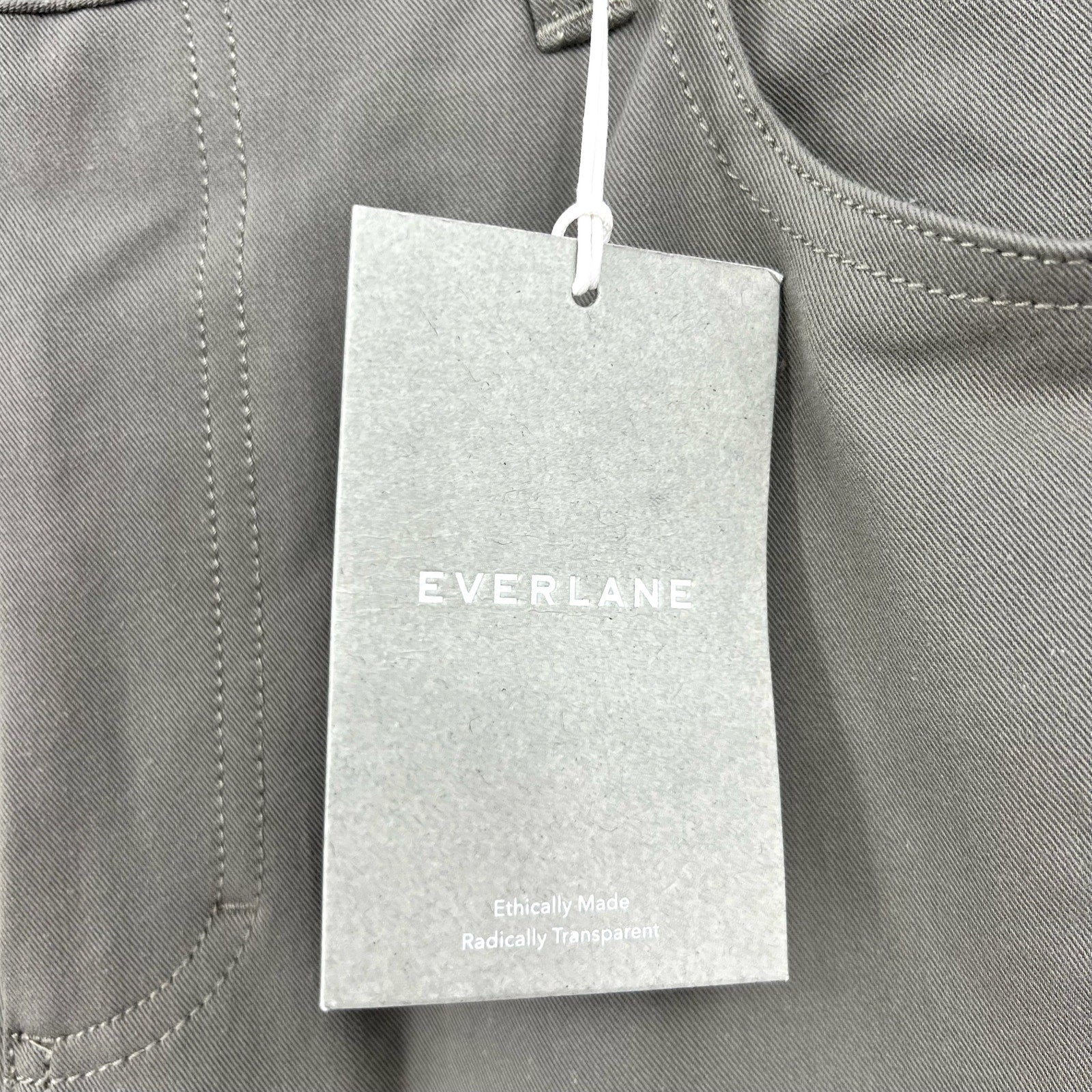 EVERLANE Men's The Performance 5-Pocket Pants 35x34 Green Business Casual NWT