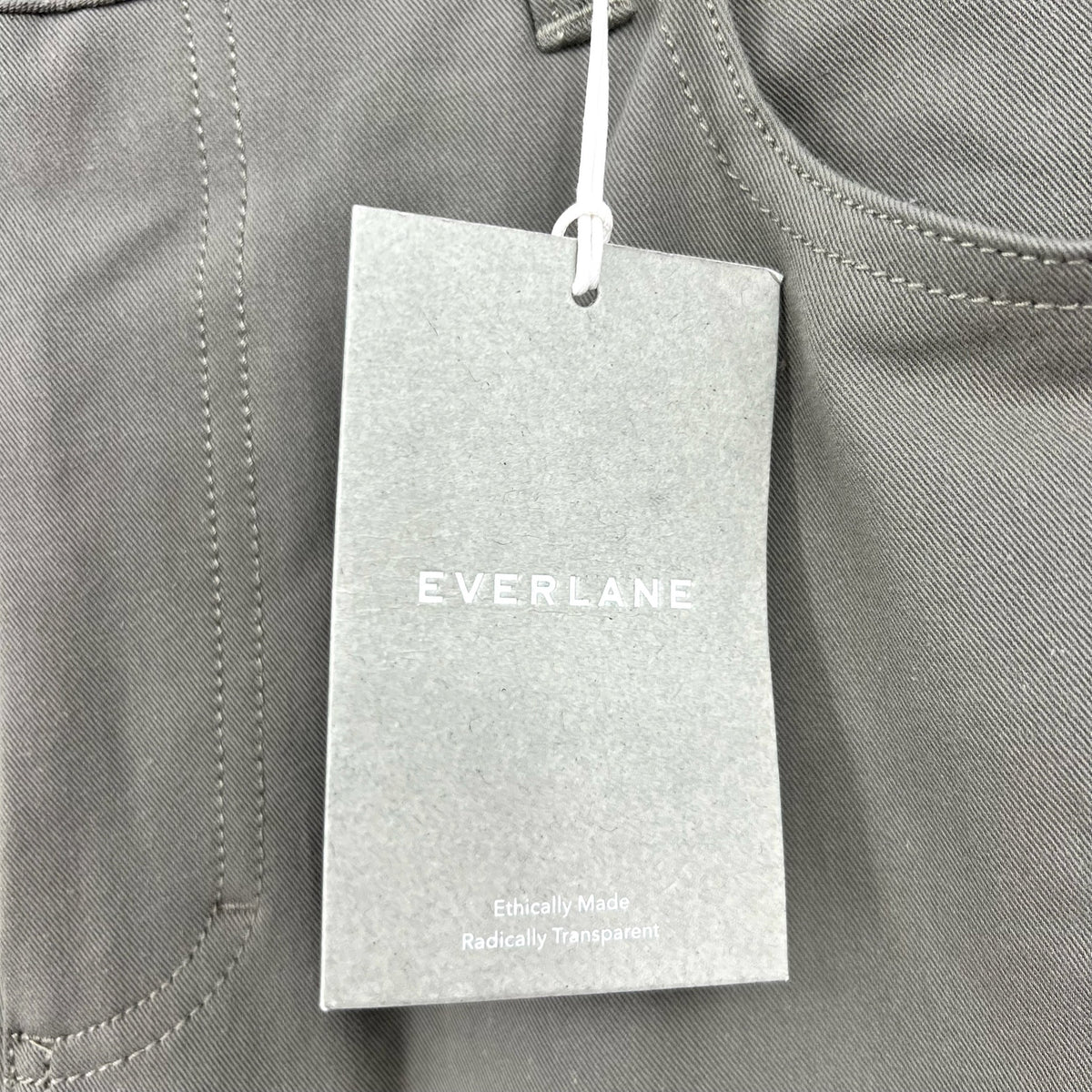EVERLANE Men's The Performance 5-Pocket Pants 35x34 Green Chinos NWT