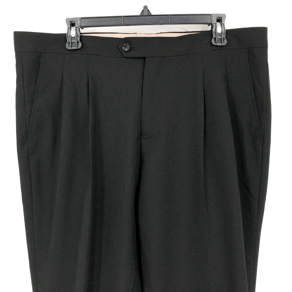 OPPOSUITS Mens Tuxedo Dress Pants 38 x 34 Black Pleated Slim Straight Leg NWOT