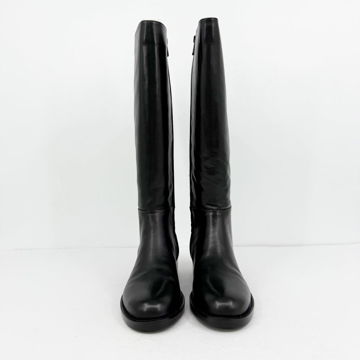 Sam Edelman Womens Mable Tall Boots Size 9.5 M EU 40.5 Black Leather NIB