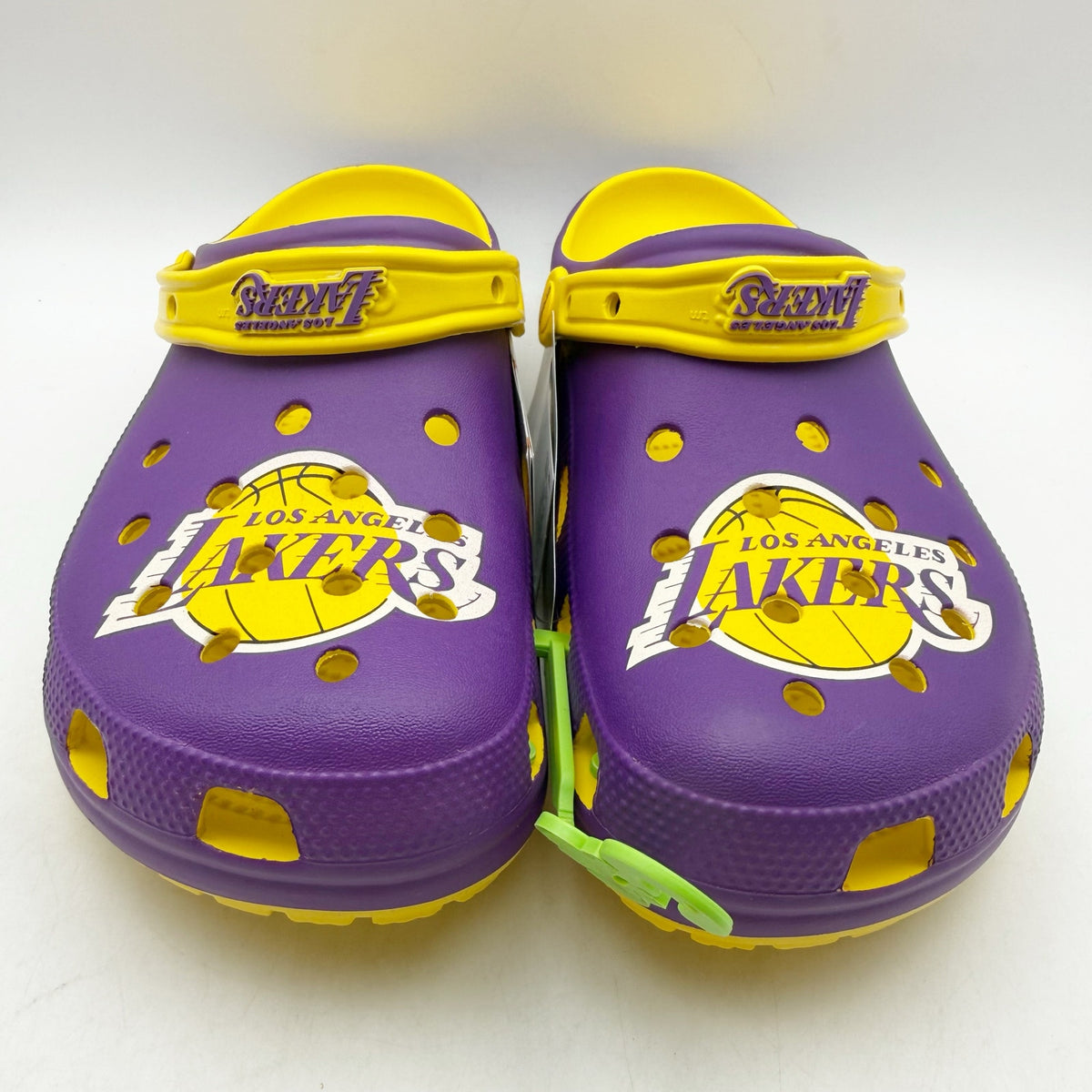 CROCS Mens NBA Los Angeles Lakers Clog Size 10 EU 43.5 Purple Yellow NWT