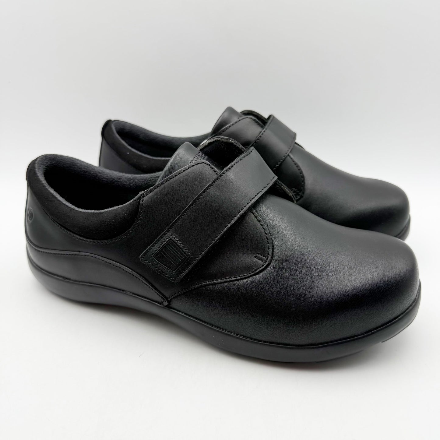 Anodyne Womens No. 81 Casual Double Depth Shoes US 9.5 XW Black Comfort NIB