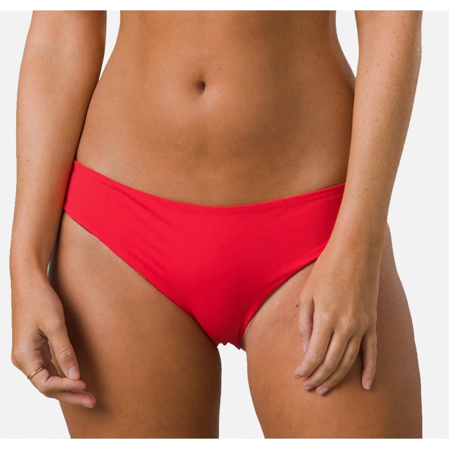 PRANA Women's Gemma Reversible Bikini Bottom XL Multi Baja Stripe UPF 50+ NWT