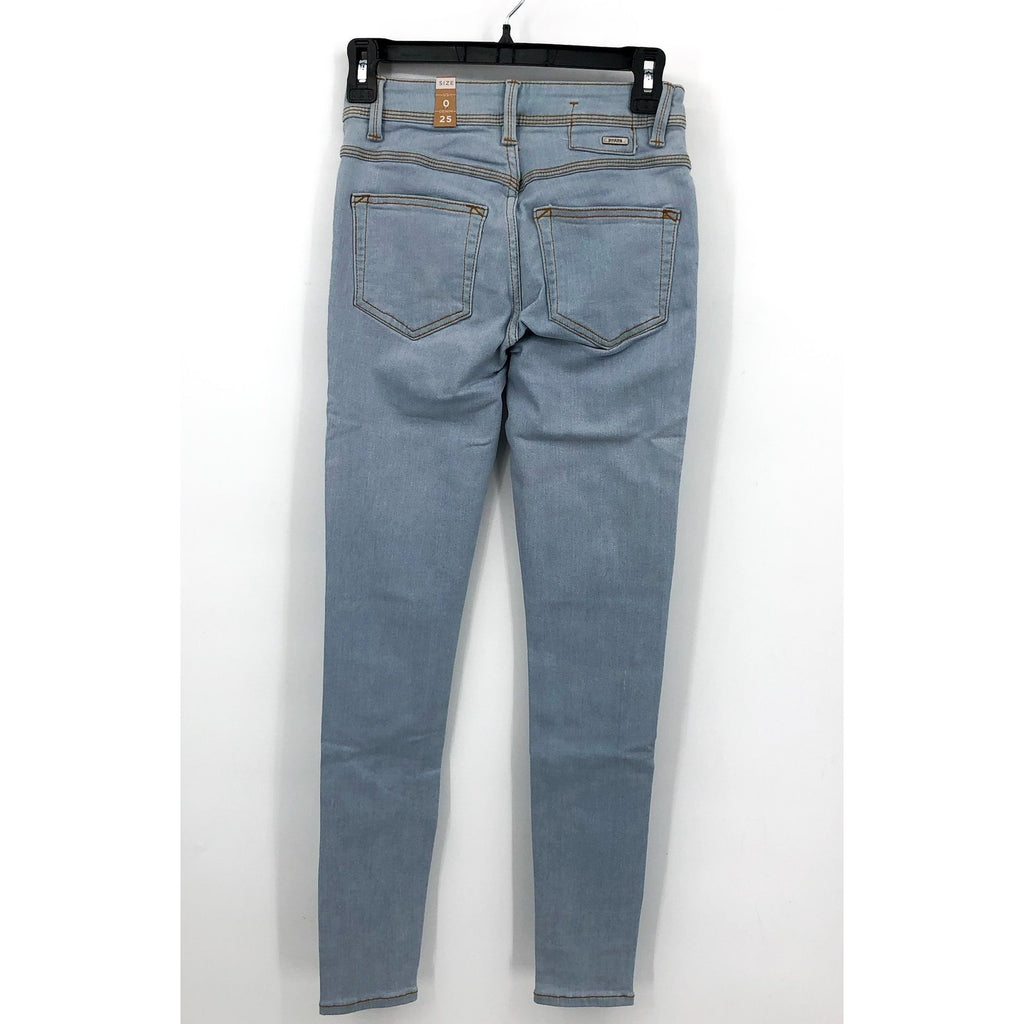 PRANA Women's Soma Skinny Jeans Size 0 25x30 Light Wash Blue Stretch NWT