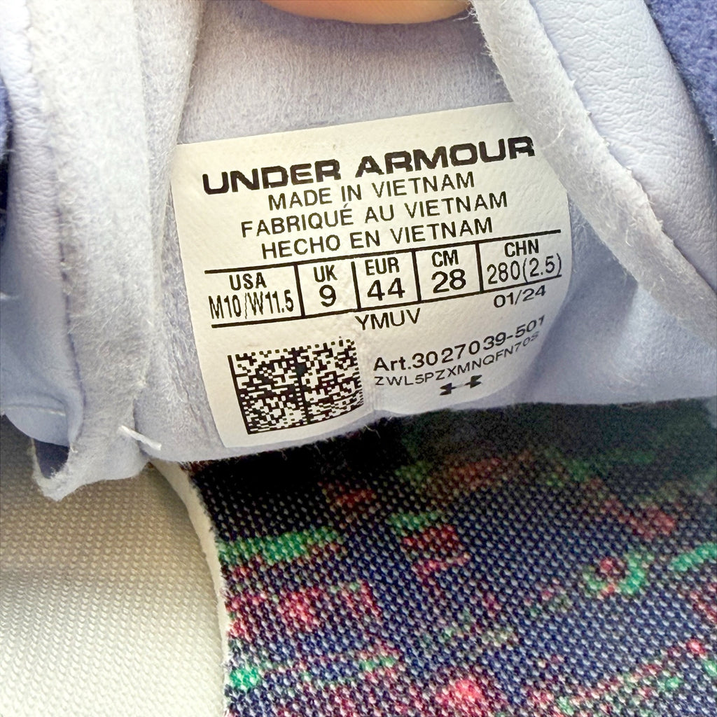 Under Armour Mens Magnetico Select Firm Ground Football Cleats US 10 Purple NIB