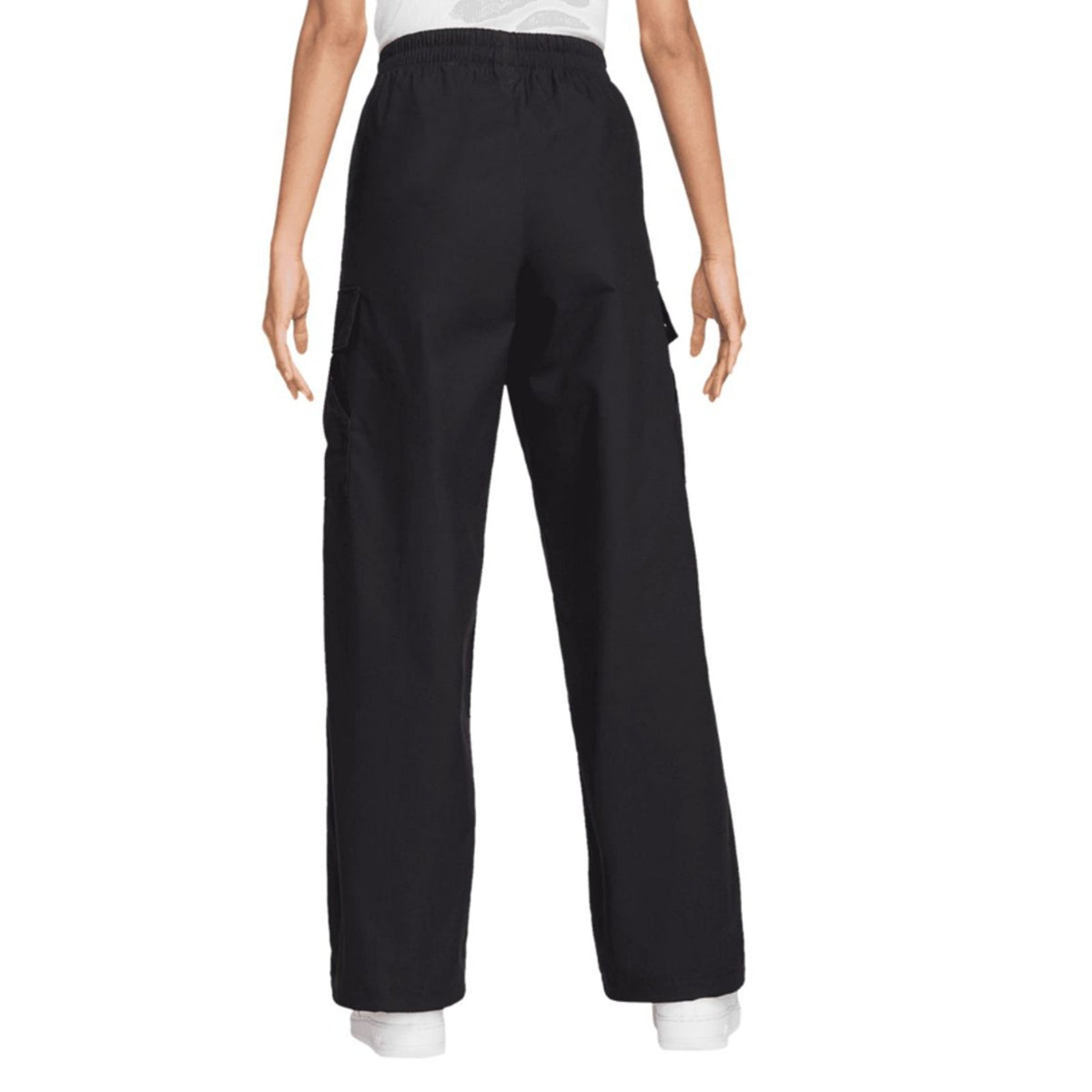 Nike Womens Sportswear Everything Wovens Cargo Pants XL Black Mid-Rise NWT