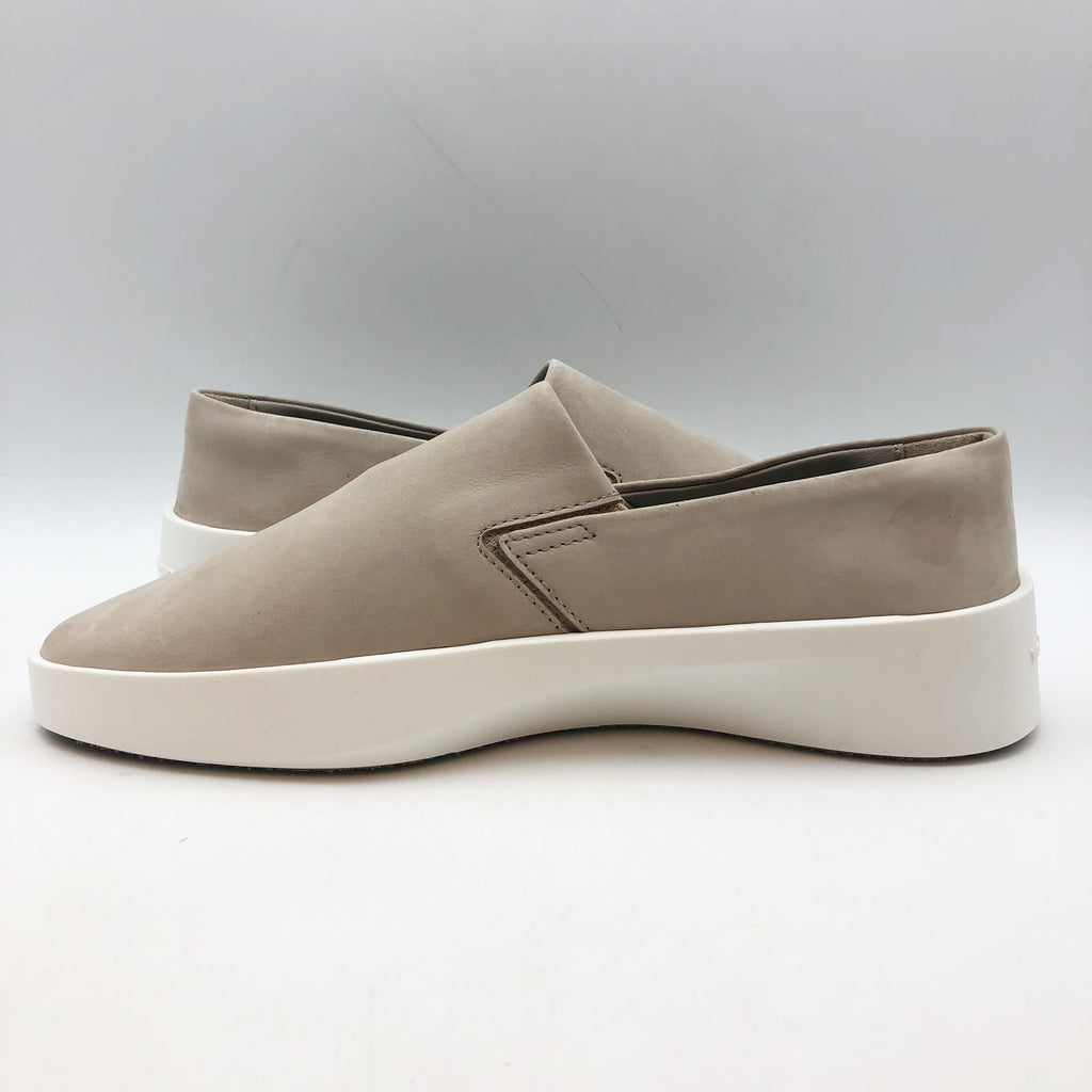 Wolf & Shepherd Womens Cruise Slip On Shoes Size 8 Warm Grey Leather NIB