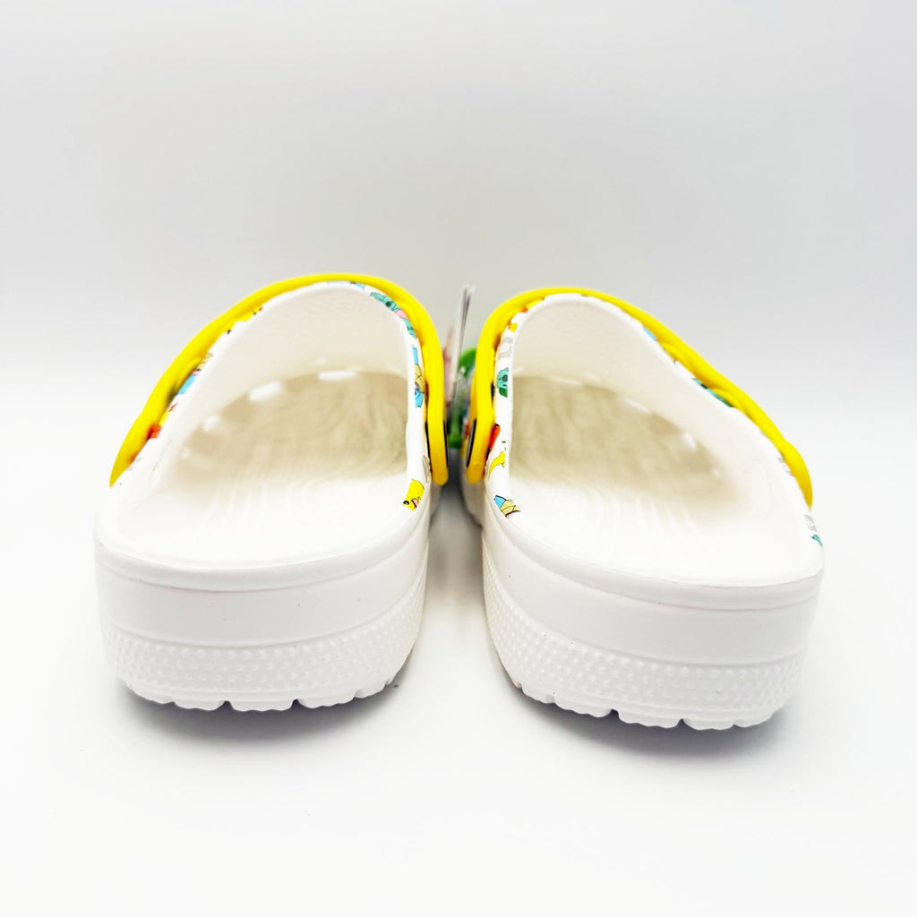 Crocs Classic Pokemon II Clogs Unisex Mens 5 Womens 7 EU 37-38 White Multi NWOT