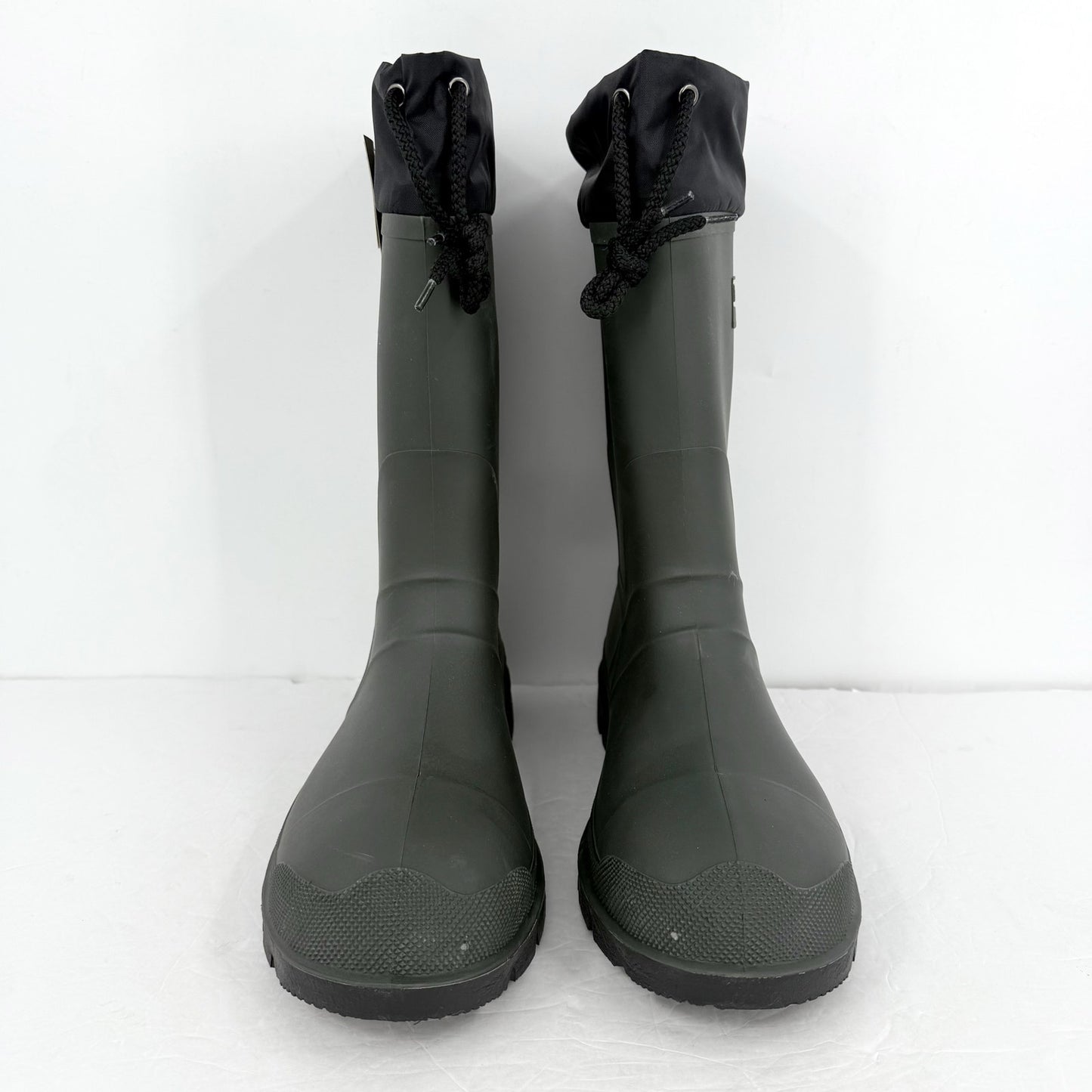 Kamik Mens Forester Winter Rainboots US 13 D Black Khaki Waterproof NWOB