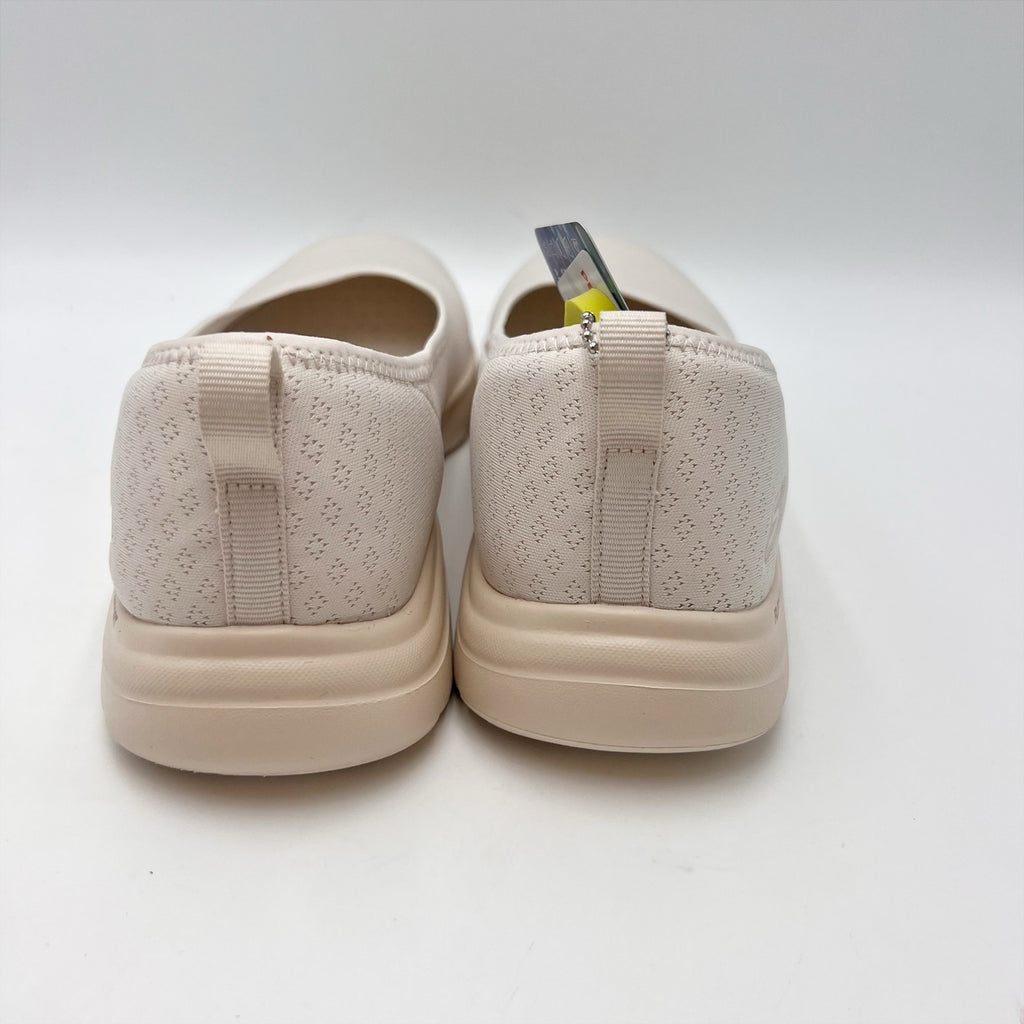 Skechers Womens On The Go Flex Sienna Flat Shoes Size 9 Natural Cream NIB