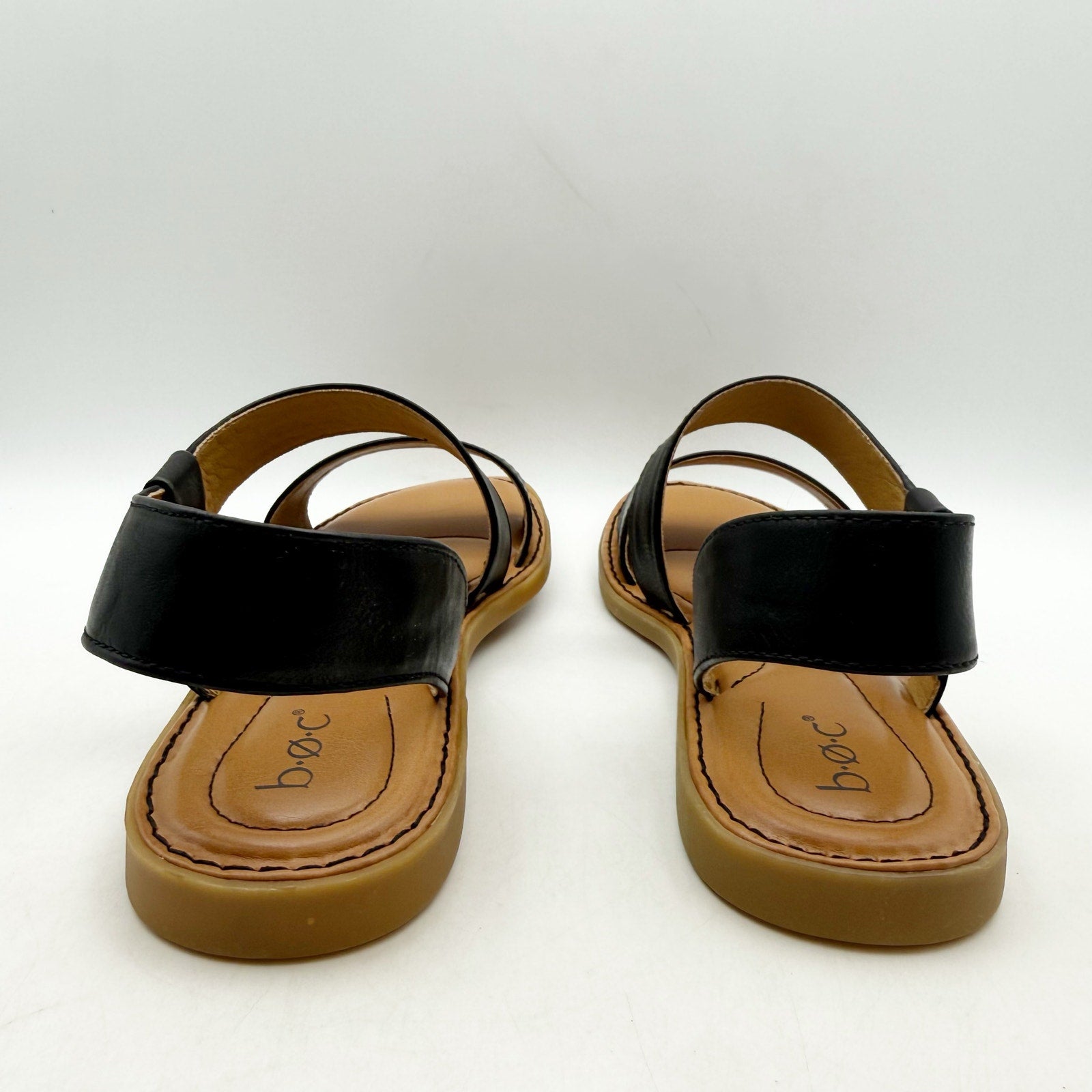 B.o.c. Womens Kacee Criss Cross Sandals US 9 M EU 39.5 Black NIB