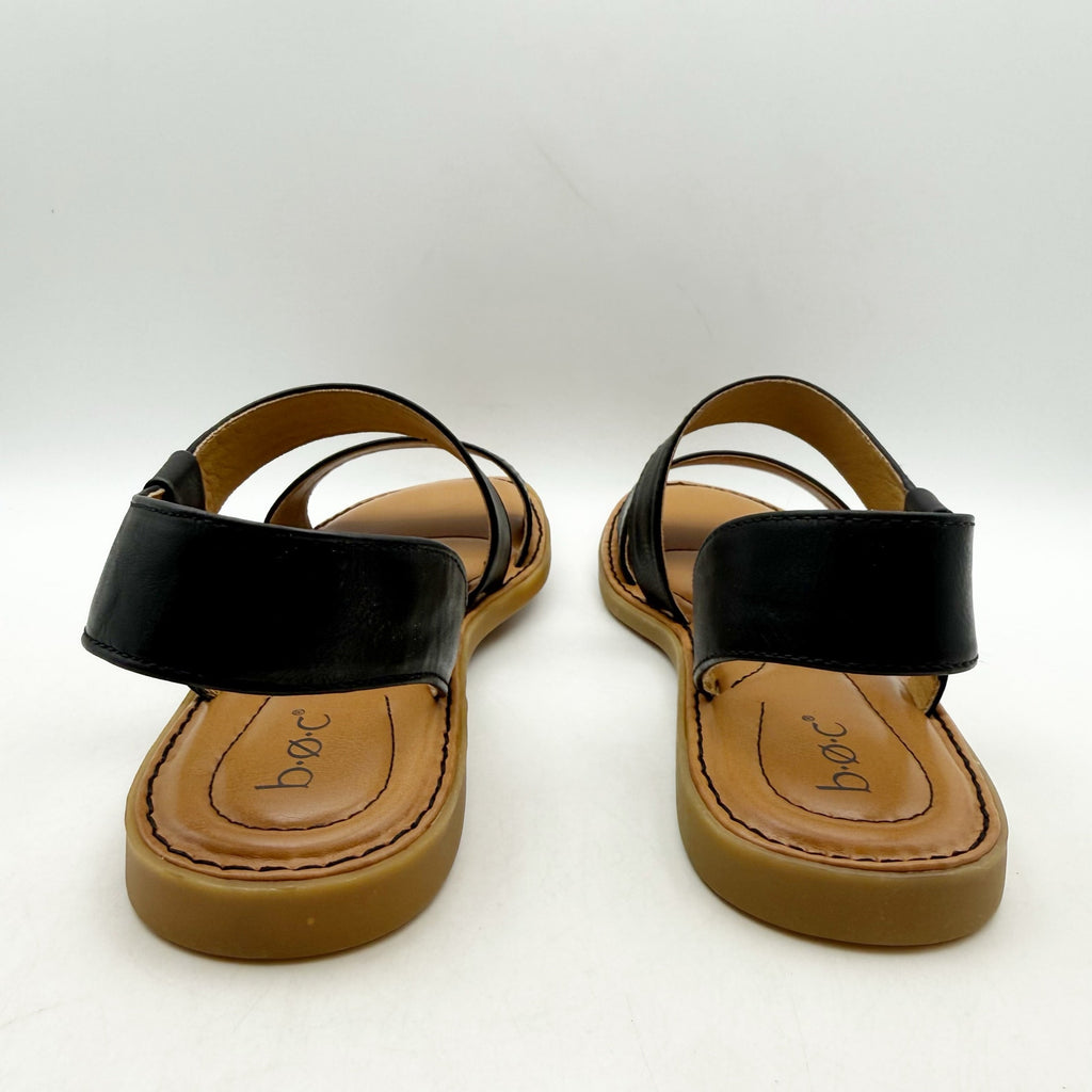B.o.c. Womens Kacee Criss Cross Sandals US 9 M EU 39.5 Black NIB