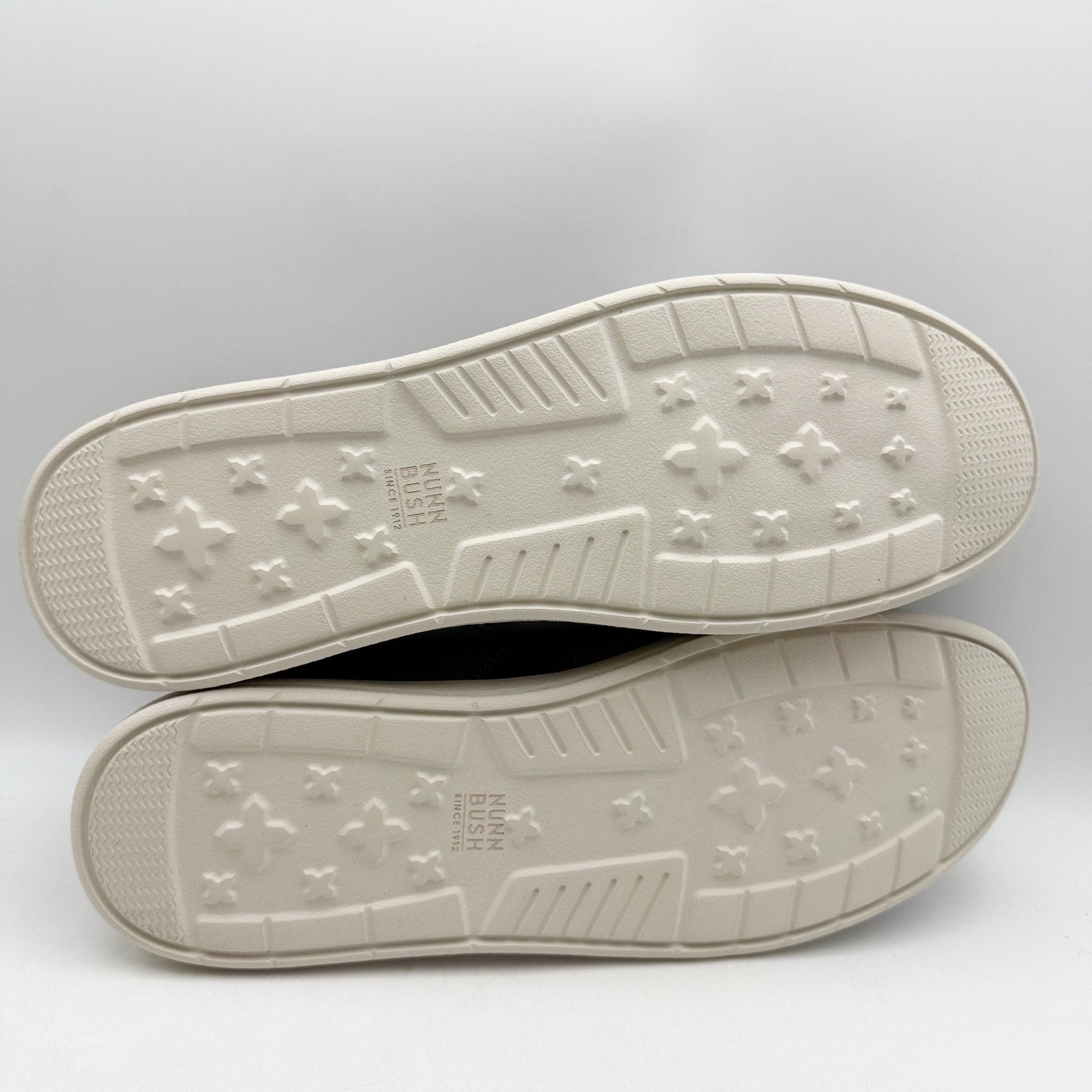 Nunn Bush Mens Brewski Slip on Casual Shoes US 13 M Grey Knit NIB