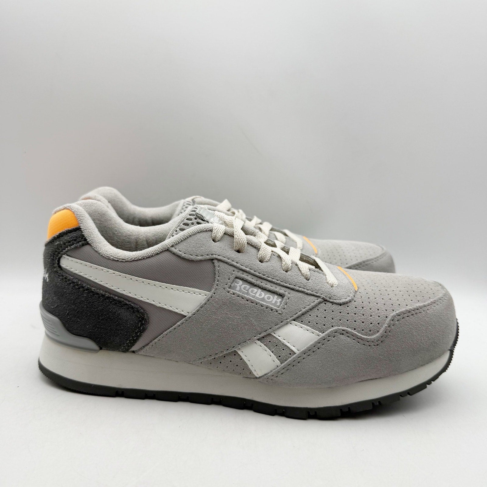 Reebok Womens Harman Work SD10 Sneakers US 8.5 Wide Grey EH Composite Toe SR NIB