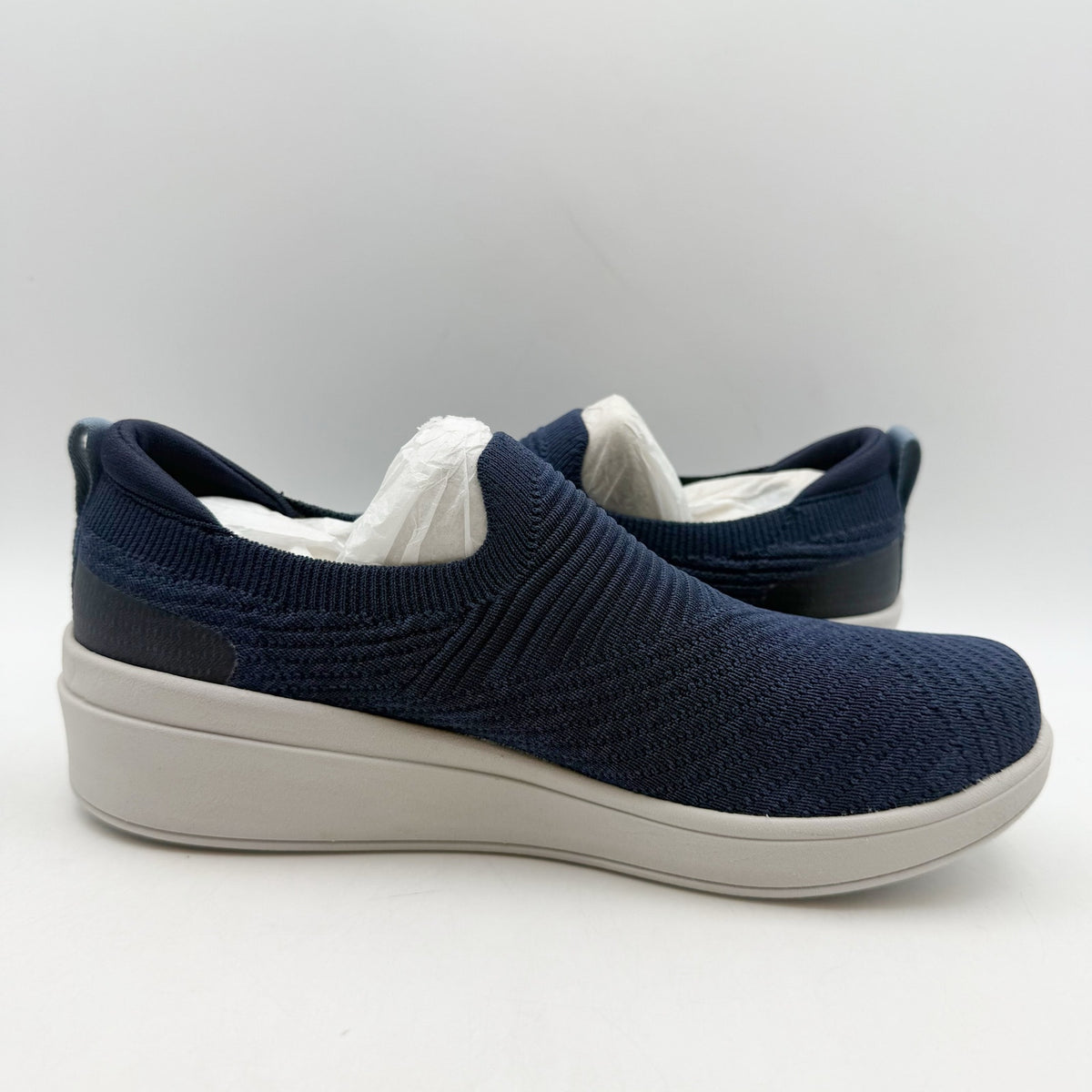 Ryka Womens Limitless Casual Sneakers Size 11 M Blue Slip On Lightweight NIB