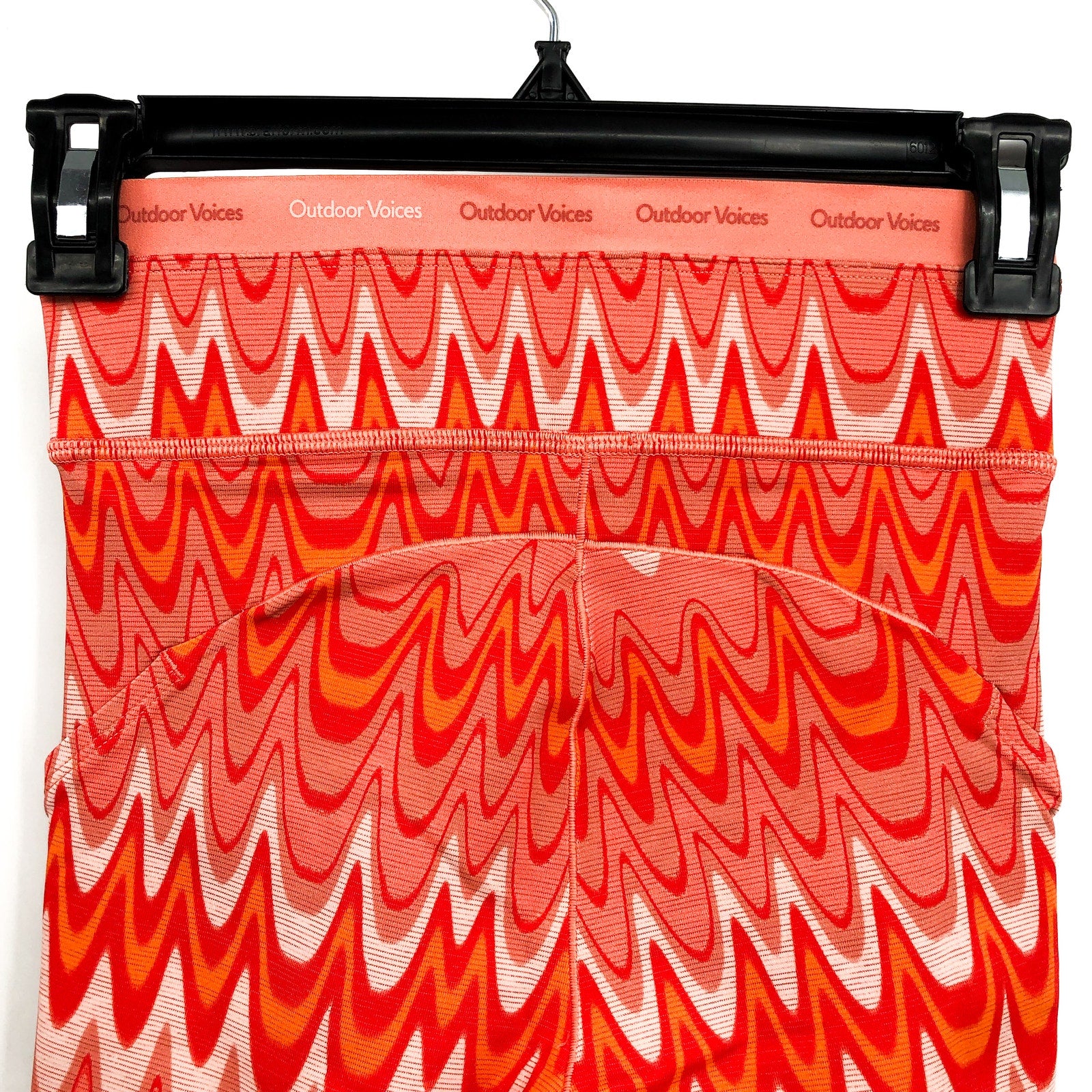 OUTDOOR VOICES Women TechSweat 5" Thrive Shorts XXS Orange Grapefruit Helios NWT