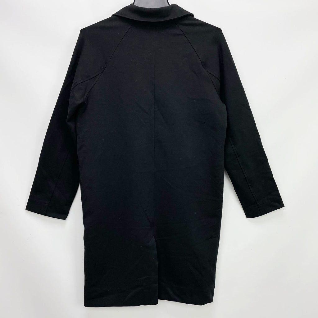 Everlane Womens The Dream Coat Small Black Overcoat Knit Long NWT